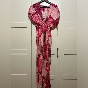 NWT Zara maxi cut out dress. Size small